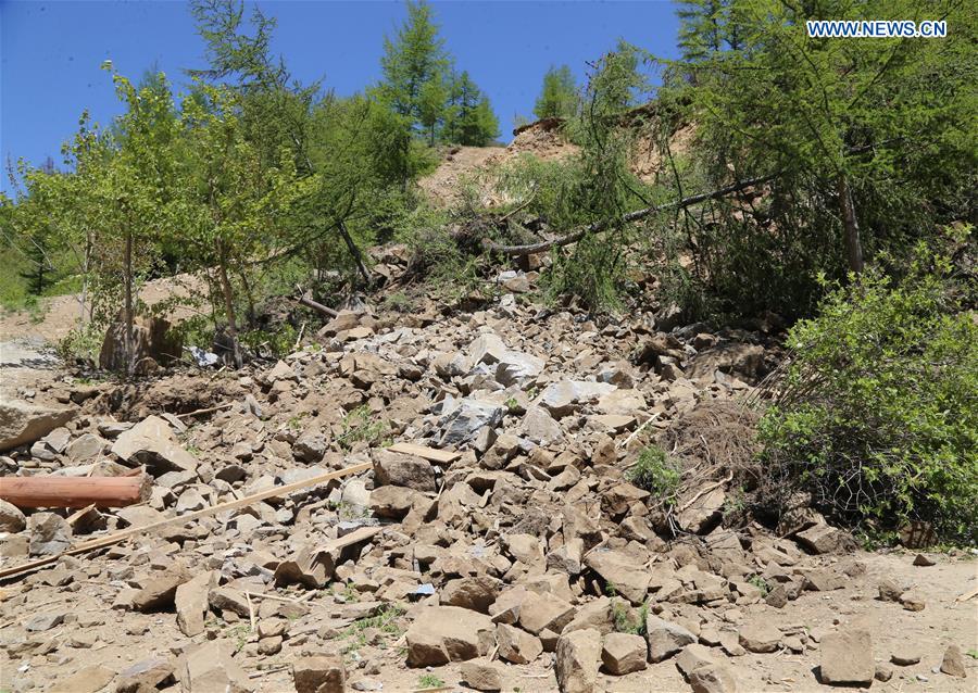 DPRK-PUNGGYE-RI-NUCLEAR TEST SITE-DEMOLITION