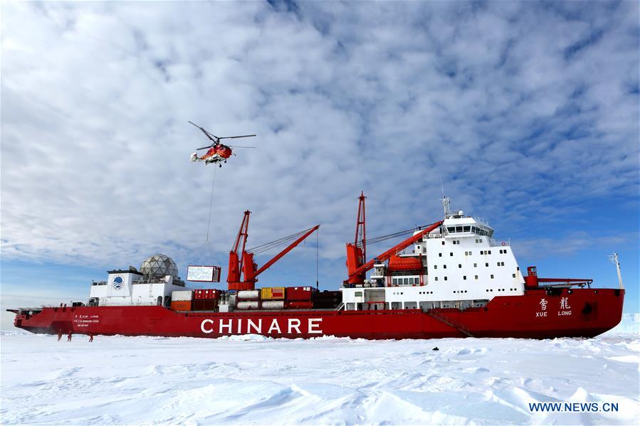 ANTARCTICA-XUELONG-EXPEDITION-ZHONGSHAN STATION