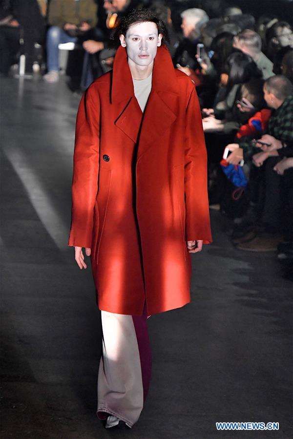 FRANCE-PARIS-MEN'S FASHION WEEK-RICK OWENS