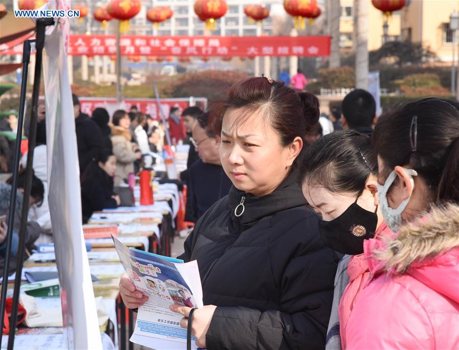 CHINA-QINGDAO-JOB FAIR (CN)