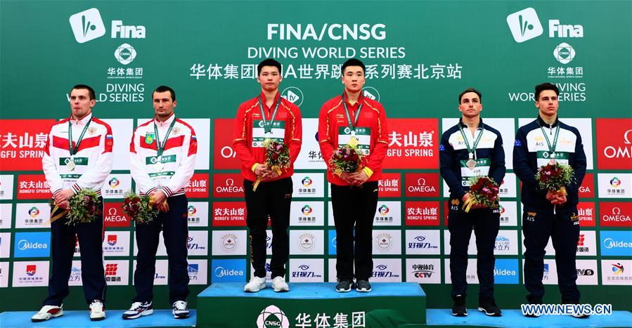 (SP)CHINA-BEIJING-DIVING-FINA DIVING WORLD SERIES 2019(CN)