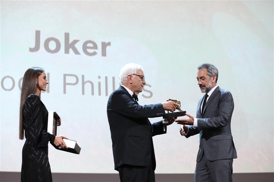 ITALY-VENICE-FILM FESTIVAL-GOLDEN LION-"JOKER"