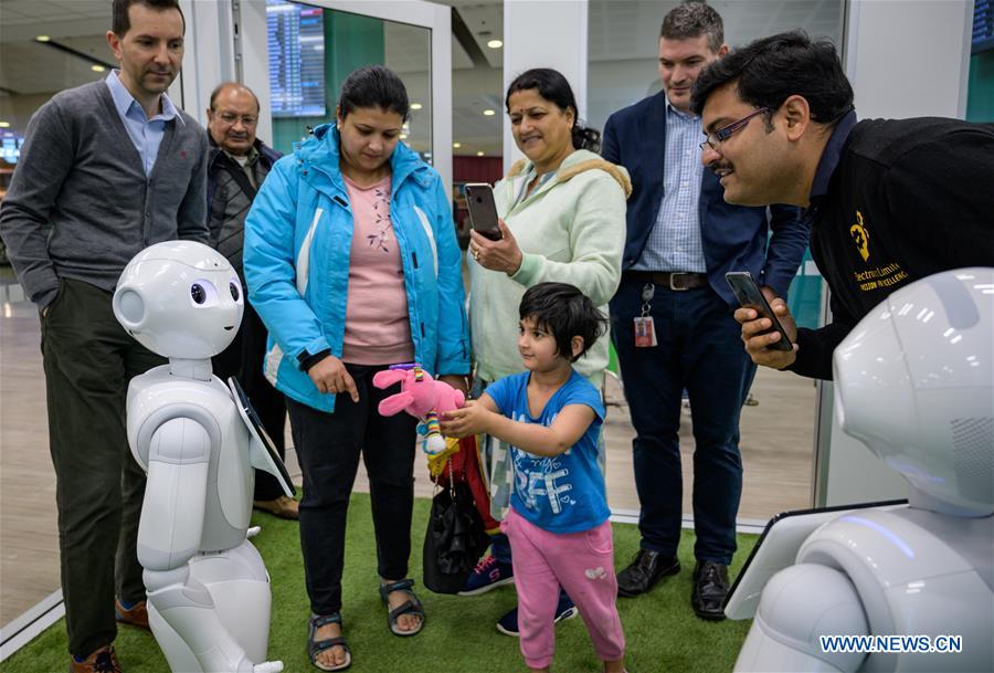NEW ZEALAND-CHRISTCHURCH-HUMANOID ROBOT
