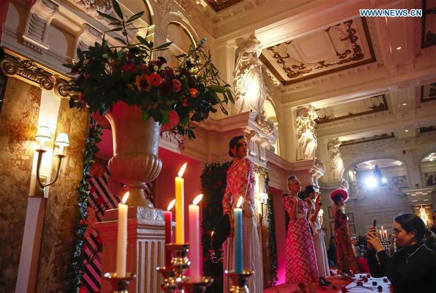 BRITAIN-LONDON-FASHION WEEK-RIXO