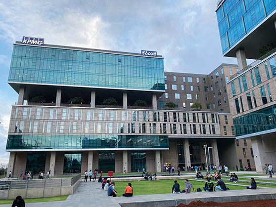 这是位于印度班加罗尔的一个软件园区 曹涛摄