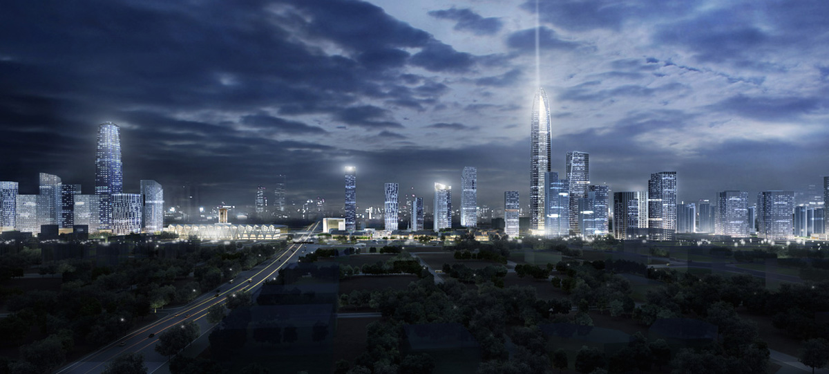 石家莊中央商務區(qū)的南區(qū)和北區(qū)，將分別以金融和智慧為核心進行建設，帶動產業(yè)經濟集聚