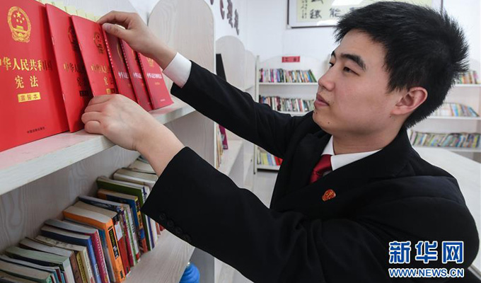 浙江長(zhǎng)興:黨員下基層宣講憲法