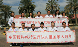 中國援助科威特醫(yī)療隊、中資機(jī)構(gòu)