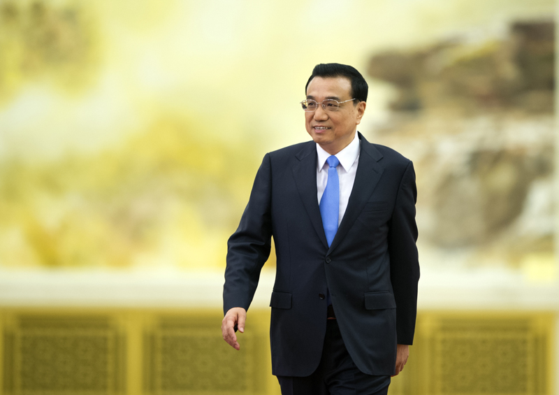 3月15日，國(guó)務(wù)院總理李克強(qiáng)在北京人民大會(huì)堂與中外記者見面，并回答記者提問。新華社記者 謝環(huán)馳 攝