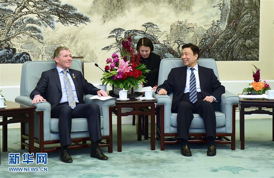 （XHDW）李源潮會見新西蘭國家黨代表團(tuán)