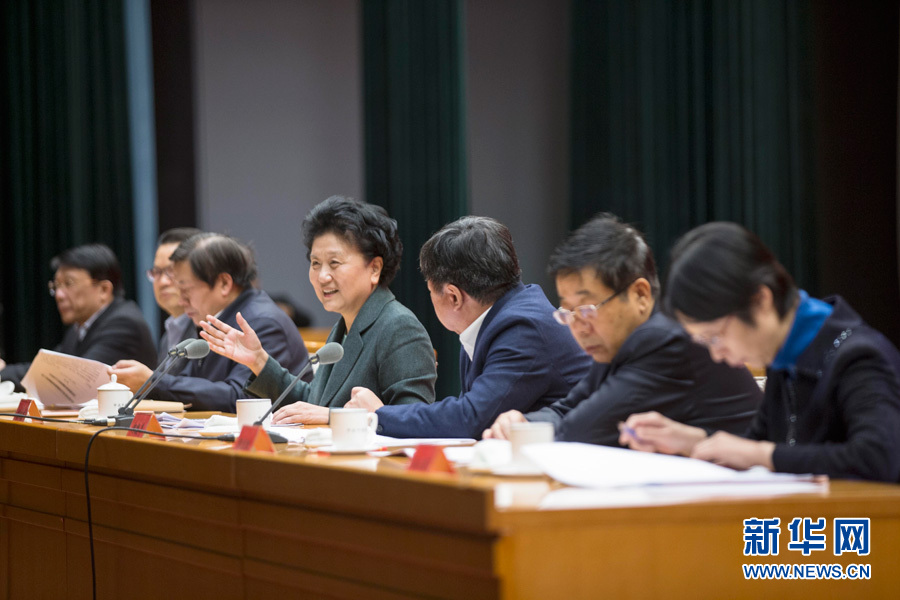 1月16日，中共中央政治局委員、國務(wù)院副總理劉延?xùn)|在北京出席&ldquo;加強(qiáng)和改進(jìn)新形勢下高校思想政治工作專題研討班&rdquo;開班式。 新華社記者崔新鈺 攝