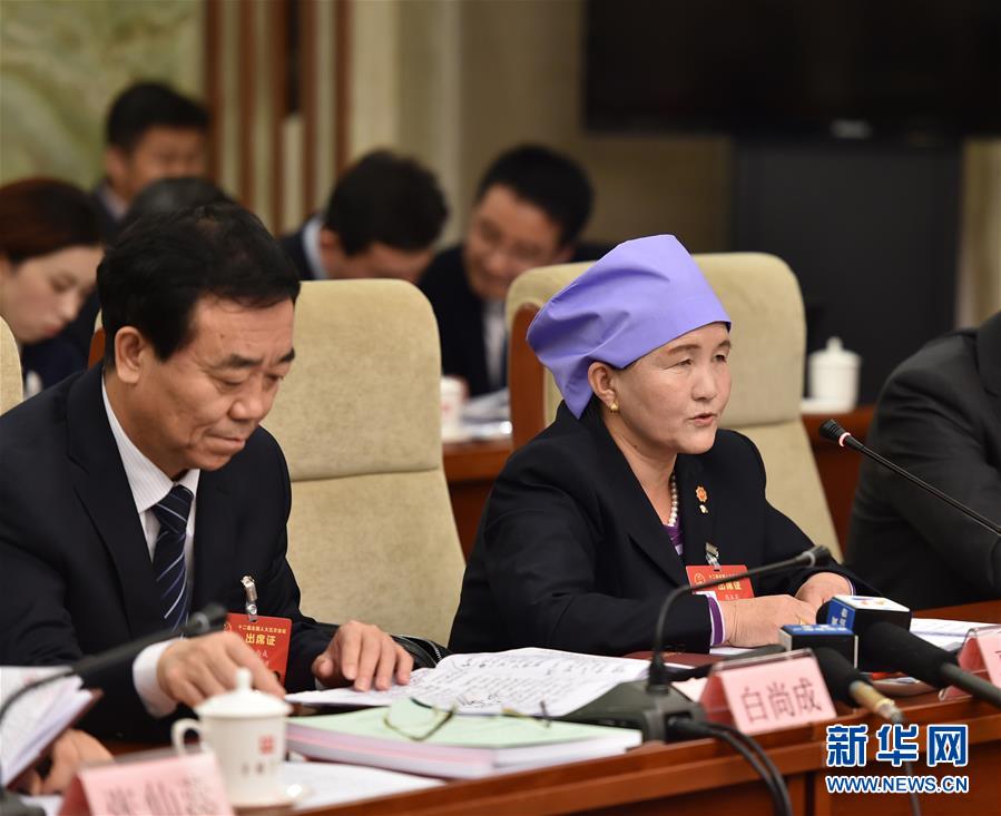 (兩會·履職影像記)(1)馬玉花代表:盡心履職