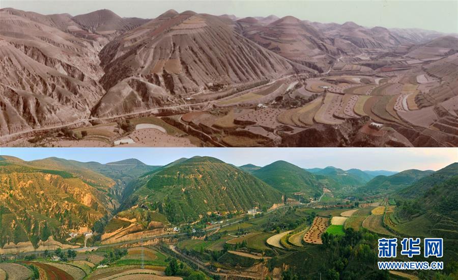 （新時(shí)代新氣象新作為&middot;圖文互動(dòng)）（1）&ldquo;黃土地&rdquo;刷出&ldquo;新顏值&rdquo;：延安兩千萬(wàn)畝&ldquo;林海&rdquo;誕生記