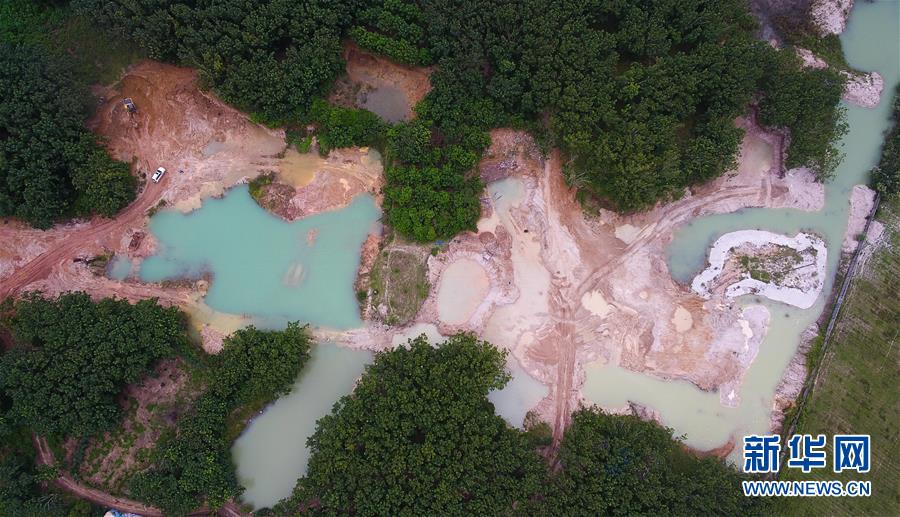 （新華視點&middot;圖文互動）（1）小作坊&ldquo;游擊&rdquo;盜采、查處窩點&ldquo;死灰復燃&rdquo;，海南非法采砂緣何難止？