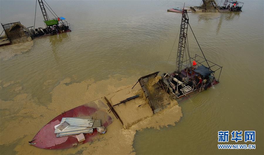 （新華視點&middot;圖文互動）（2）小作坊&ldquo;游擊&rdquo;盜采、查處窩點&ldquo;死灰復燃&rdquo;，海南非法采砂緣何難止？