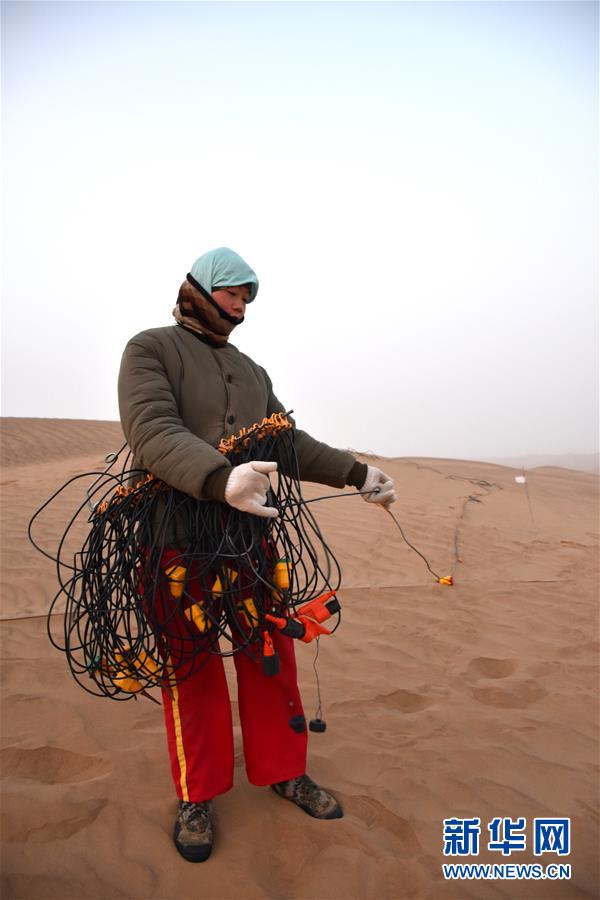 （新春走基層&middot;圖文互動）（2）走進塔克拉瑪干：探訪沙漠物探人