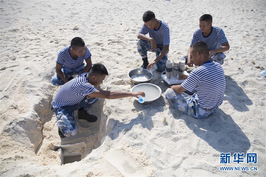 （壯麗70年&middot;奮斗新時代&middot;新華全媒頭條&middot;圖文互動）（8）&ldquo;你在我的航程上，我在你的視線里&rdquo;&mdash;&mdash;走進(jìn)海軍西沙中建島官兵的五彩世界