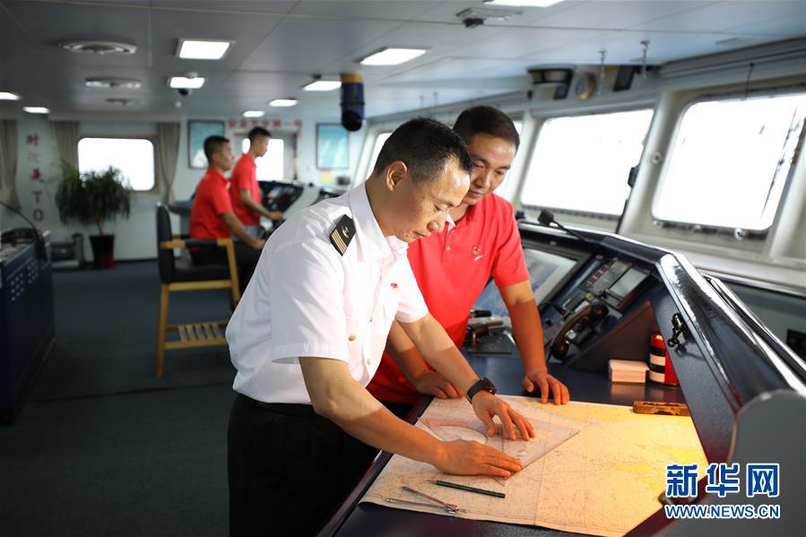 （圖文互動）（1）遠望3號遠洋航天測量船加速駛向測控任務(wù)海域