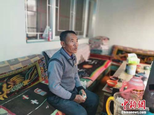 圖為黨確桑布。 謝藝觀 攝