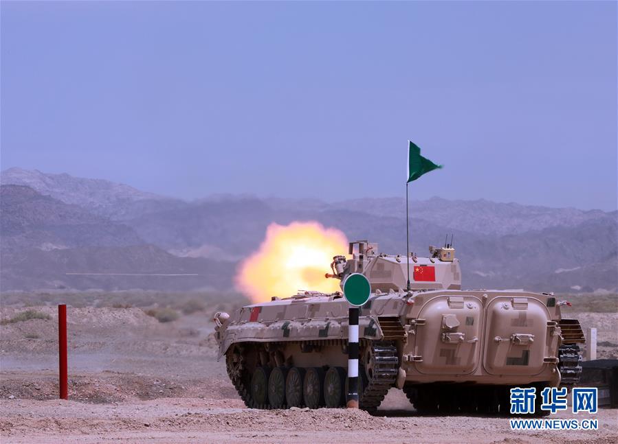 （圖文互動(dòng)）（4）&ldquo;國(guó)際軍事比賽-2019&rdquo;：中國(guó)參賽隊(duì)刷新&ldquo;蘇沃洛夫突擊&rdquo;步戰(zhàn)車組單車賽紀(jì)錄