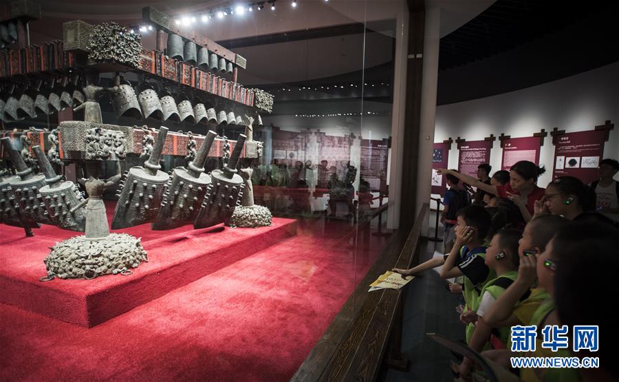 (新華調(diào)查·新中國考古重大發(fā)現(xiàn)·圖文互動)(2)“音樂寶藏”曾侯乙墓:“爆款”的中華文明悅耳之音