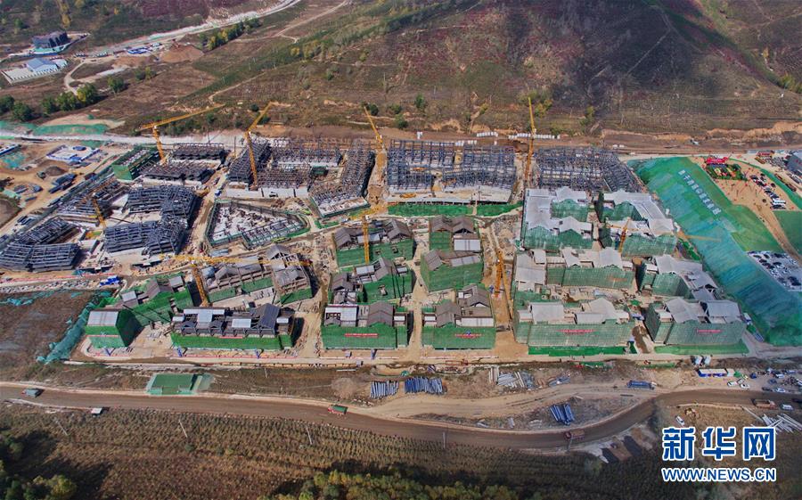 (體育)(3)2022年北京冬奧會(huì)張家口冬奧村主體結(jié)構(gòu)正式封頂