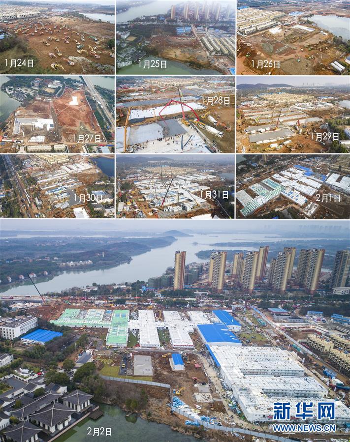 （新華全媒頭條&middot;圖文互動(dòng)）（17）&ldquo;火神&rdquo;戰(zhàn)瘟神&mdash;&mdash;火神山醫(yī)院10天落成記