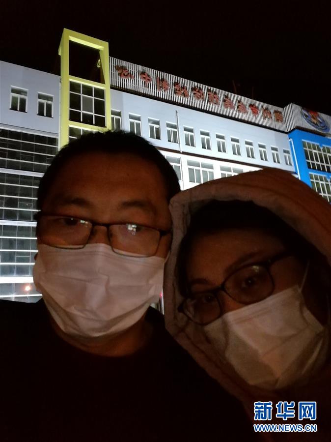 （一線抗疫群英譜&middot;圖文互動）（3）山西檢測員伉儷：疫情不退，決不放松