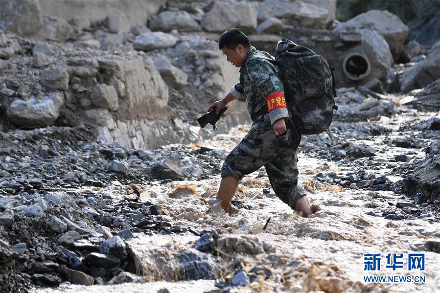 （防汛抗洪&middot;圖文互動(dòng)）（12）七夕前夜，為莫諾村架起&ldquo;生命之橋&rdquo;