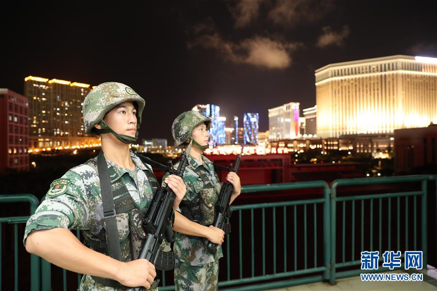 （在習(xí)近平強軍思想指引下&middot;我們在戰(zhàn)位報告&middot;圖文互動）（1）駐澳門部隊：濠江之畔，最可愛的人