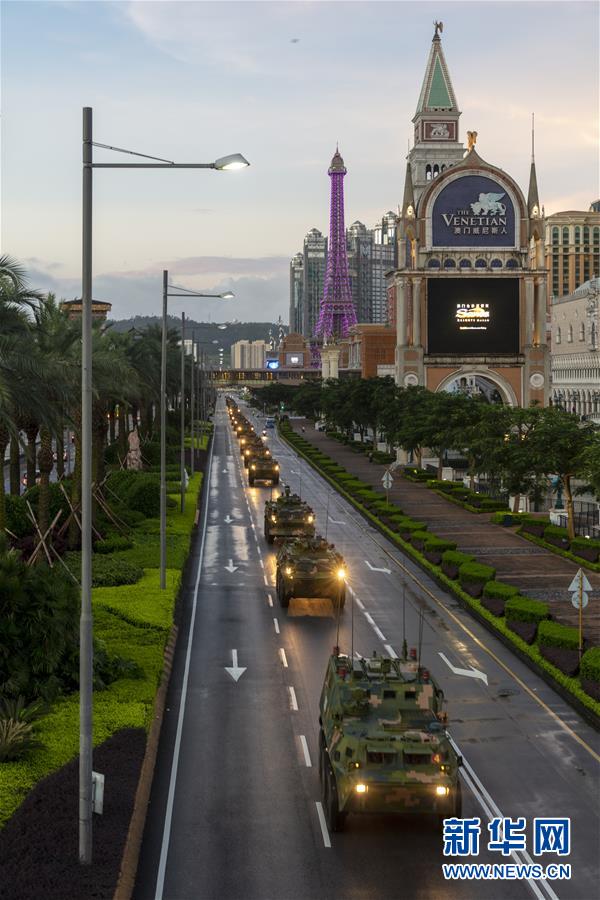 （在習(xí)近平強軍思想指引下&middot;我們在戰(zhàn)位報告&middot;圖文互動）（3）駐澳門部隊：濠江之畔，最可愛的人