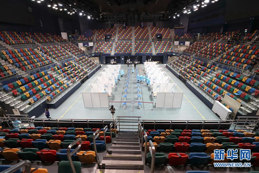 （圖文互動(dòng)）（5）特寫：新冠病毒普檢首日，香港市民踴躍參與