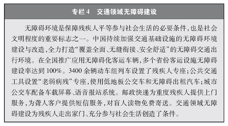 （圖表）［受權發(fā)布］《中國交通的可持續(xù)發(fā)展》白皮書（專欄4）