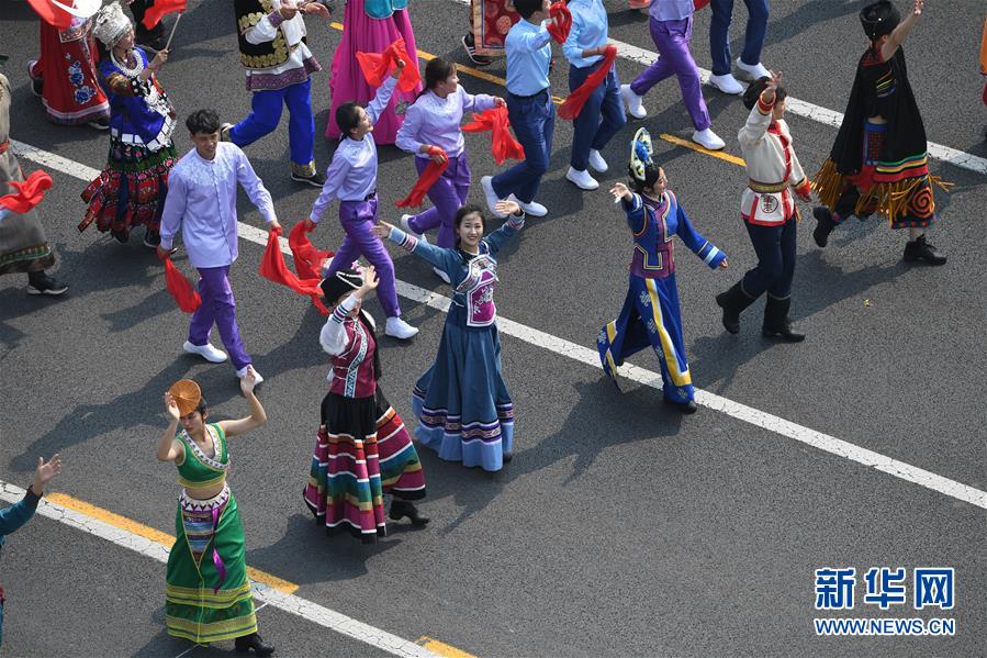 （國慶70周年&middot;慶祝大會）慶祝中華人民共和國成立70周年大會在京隆重舉行