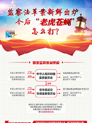 監(jiān)察法草案新鮮出爐 今后&ldquo;老虎蒼蠅&rdquo;怎么打？