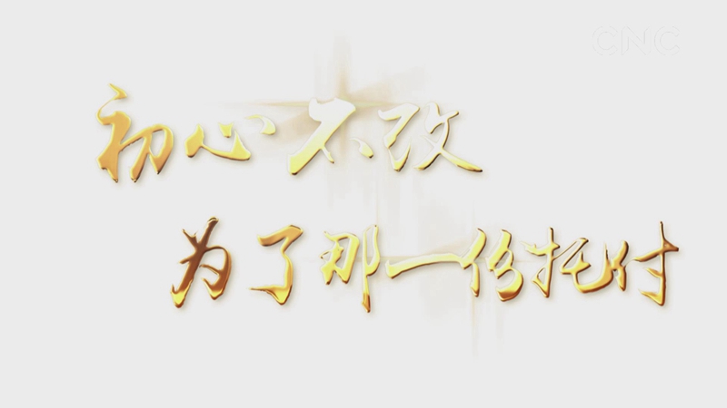 初心不改，為了那一份托付