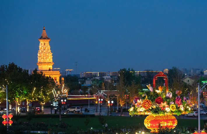 河北正定：古城保護(hù)、現(xiàn)代旅游寫新彩