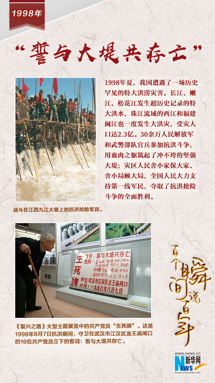 1998，&ldquo;誓與大堤共存亡&rdquo;