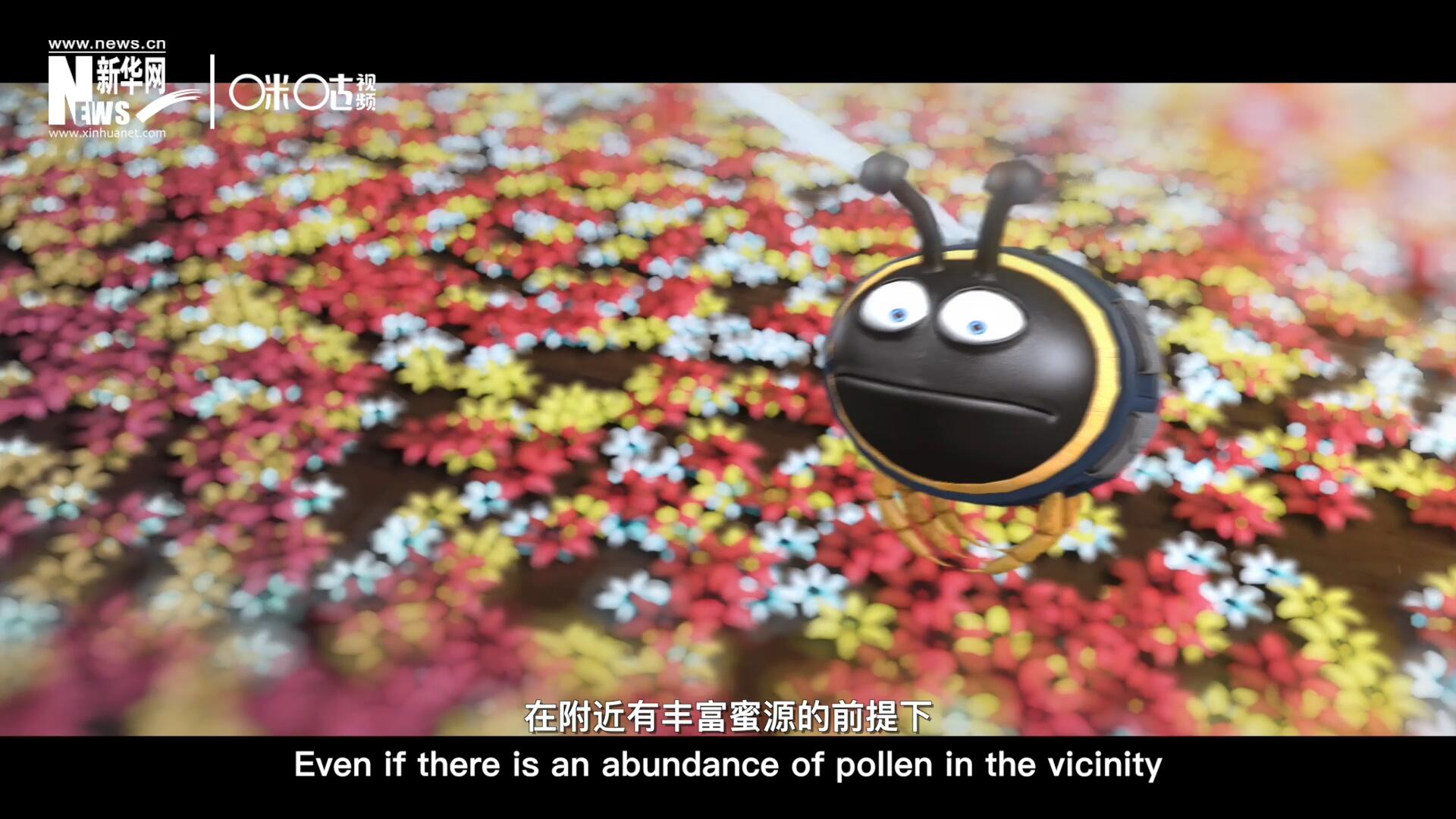 你知道一只蜜蜂采一公斤蜜有多辛苦嗎？據(jù)統(tǒng)計(jì)，在附近有豐富蜜源的前提下，一只蜜蜂大約需要飛行四萬(wàn)千米