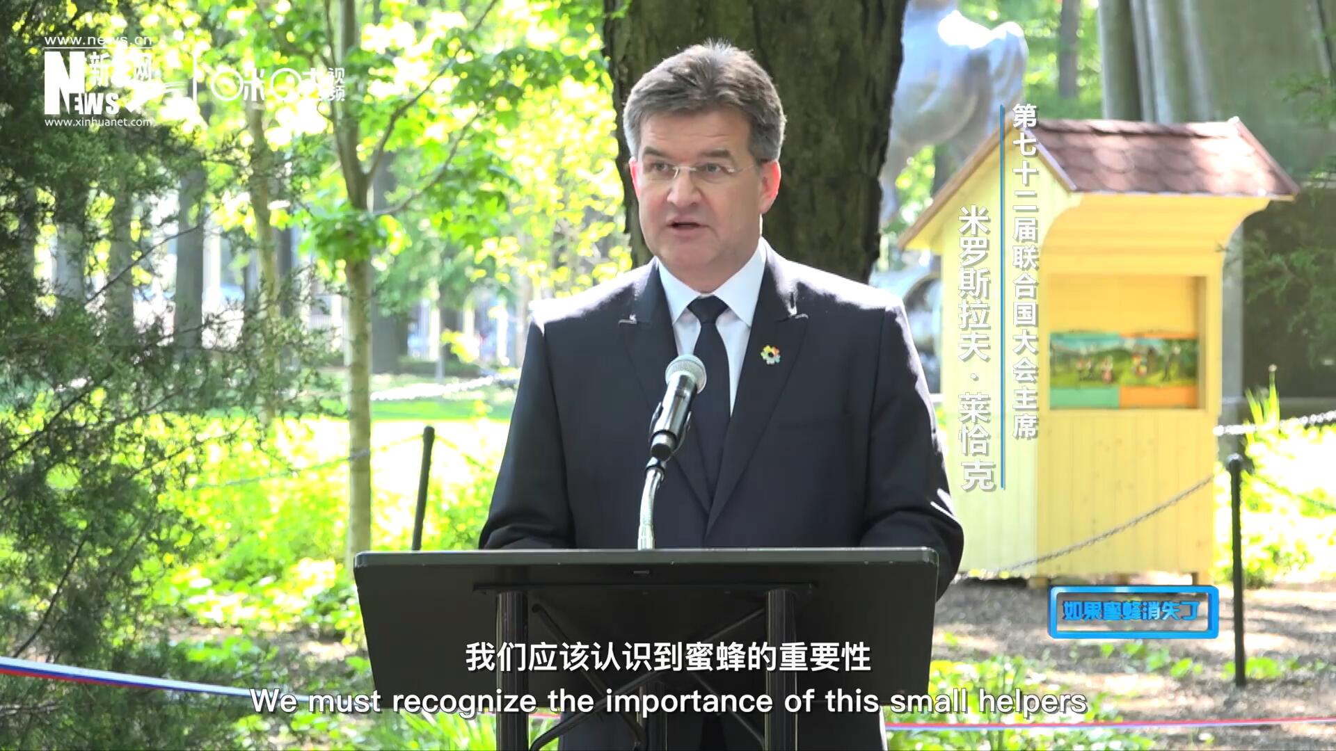 我們應(yīng)該認(rèn)識(shí)到蜜蜂的重要性，所以我們用&ldquo;世界蜜蜂日&rdquo;提高大家保護(hù)蜜蜂的意識(shí)，并且用實(shí)際行動(dòng)去保護(hù)蜜蜂