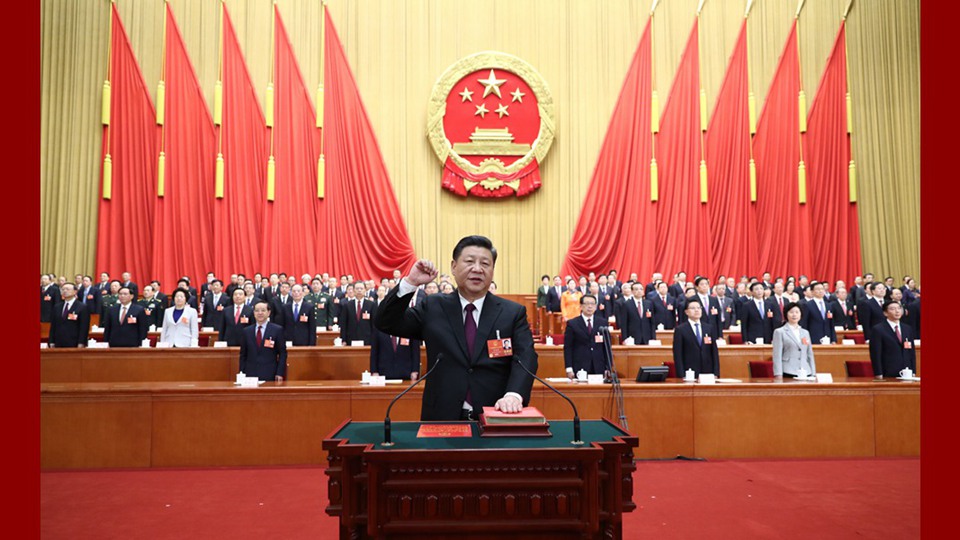 習近平當選國家主席、中央軍委主席