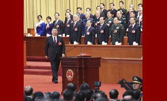 習近平當選國家主席、中央軍委主席