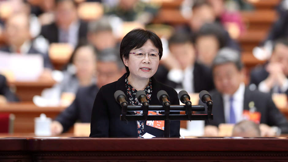 民革中央副主席、上海市委會(huì)主委，上海市人大常委會(huì)副主任 高小玫