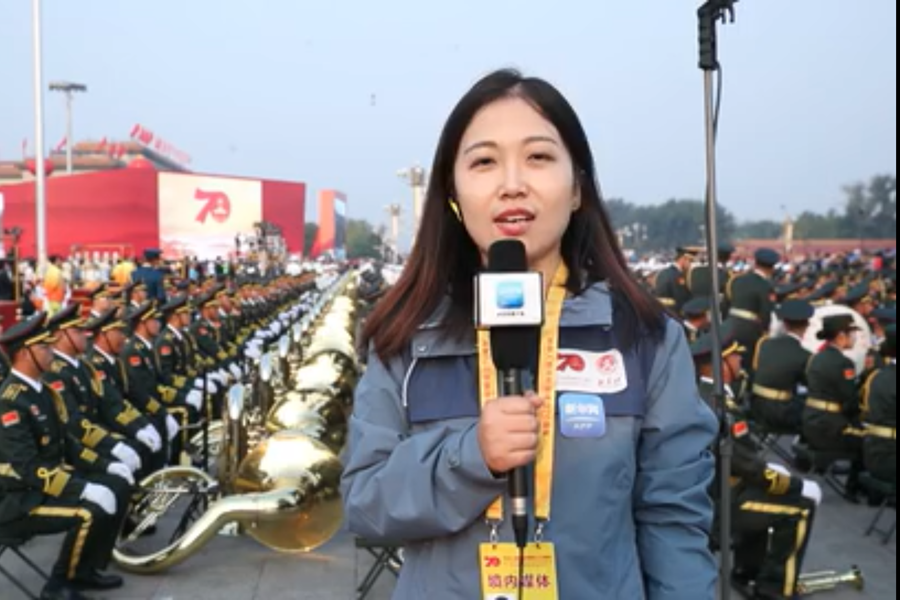 新華網(wǎng)在現(xiàn)場：直擊入場最早、撤出最晚的受閱部隊