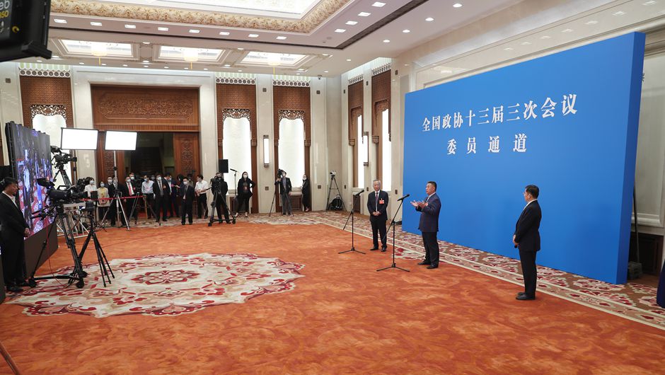 &ldquo;委員通道&rdquo;現(xiàn)場(chǎng)