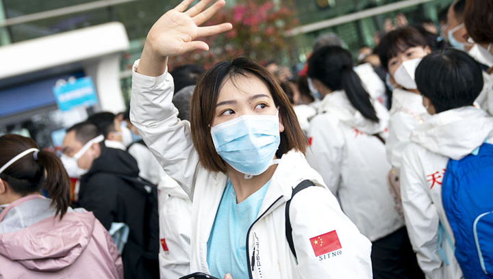 揮別武漢，她又回到&ldquo;紅區(qū)&rdquo;