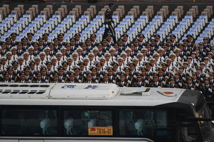 這就是今天早上的北京！