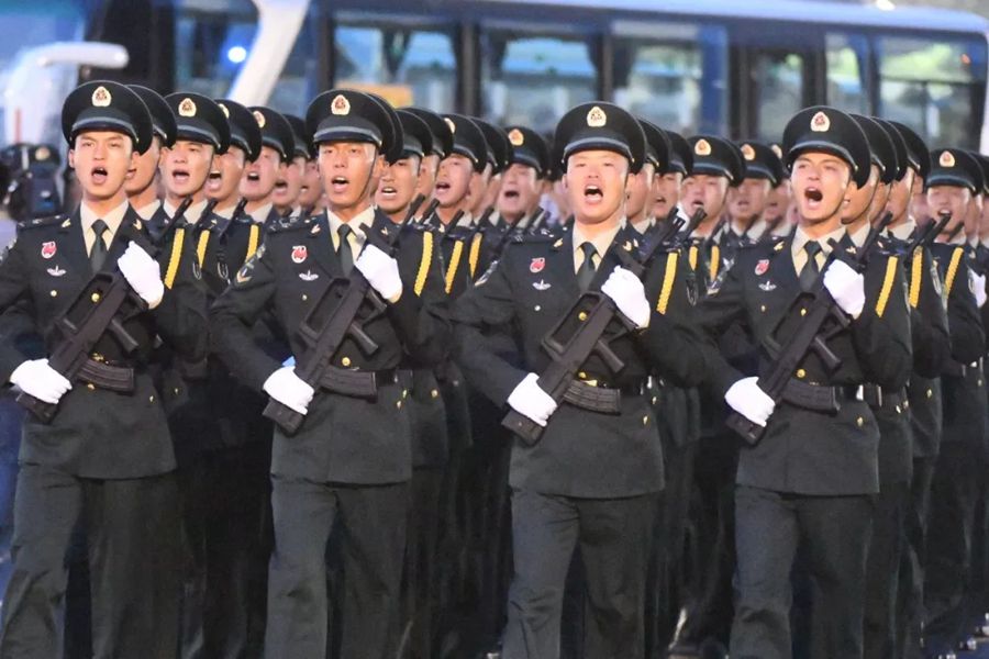 這就是今天早上的北京！