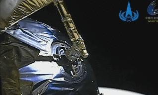 &ldquo;天問一號&rdquo;探測器火星捕獲過程影像來了！