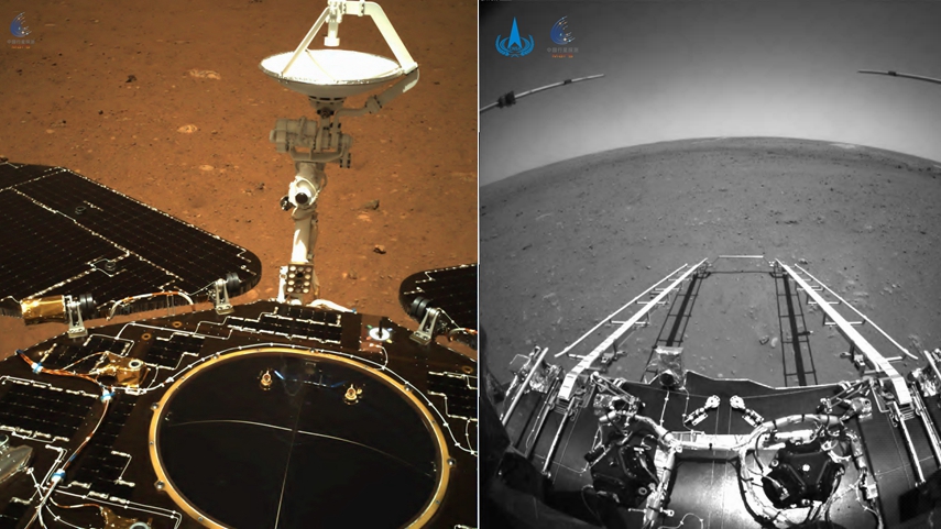 探索星辰大海 祝融號(hào)&ldquo;來(lái)信&rdquo;了！